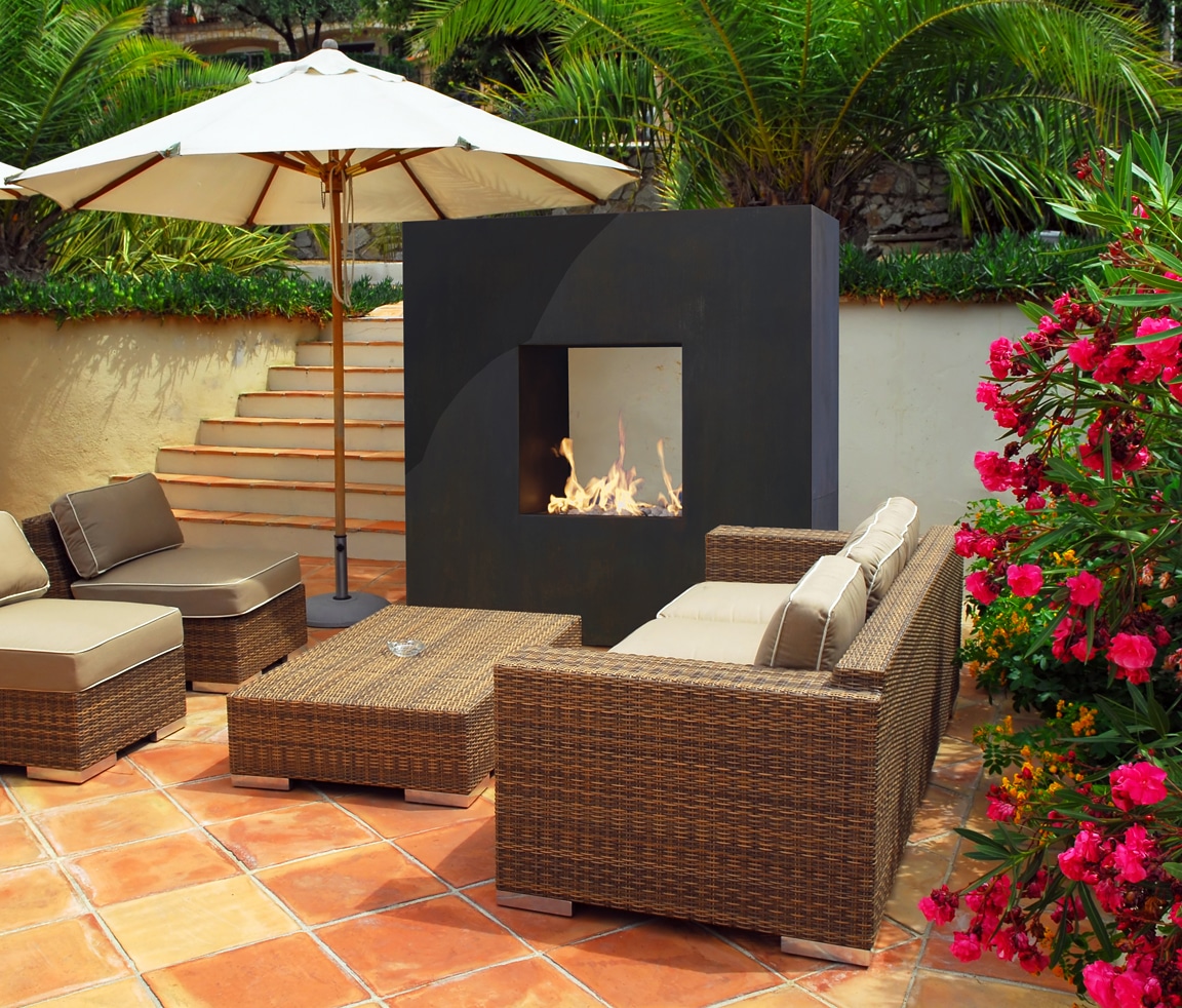 Landscaping Network features our Napa feature in our blackened finish