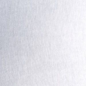 Zinc burnished metal sample from Raw Urth