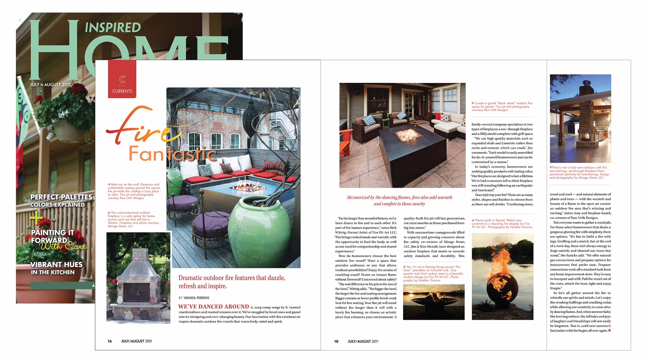 Inspired Home Magazine | Wanda Perkins