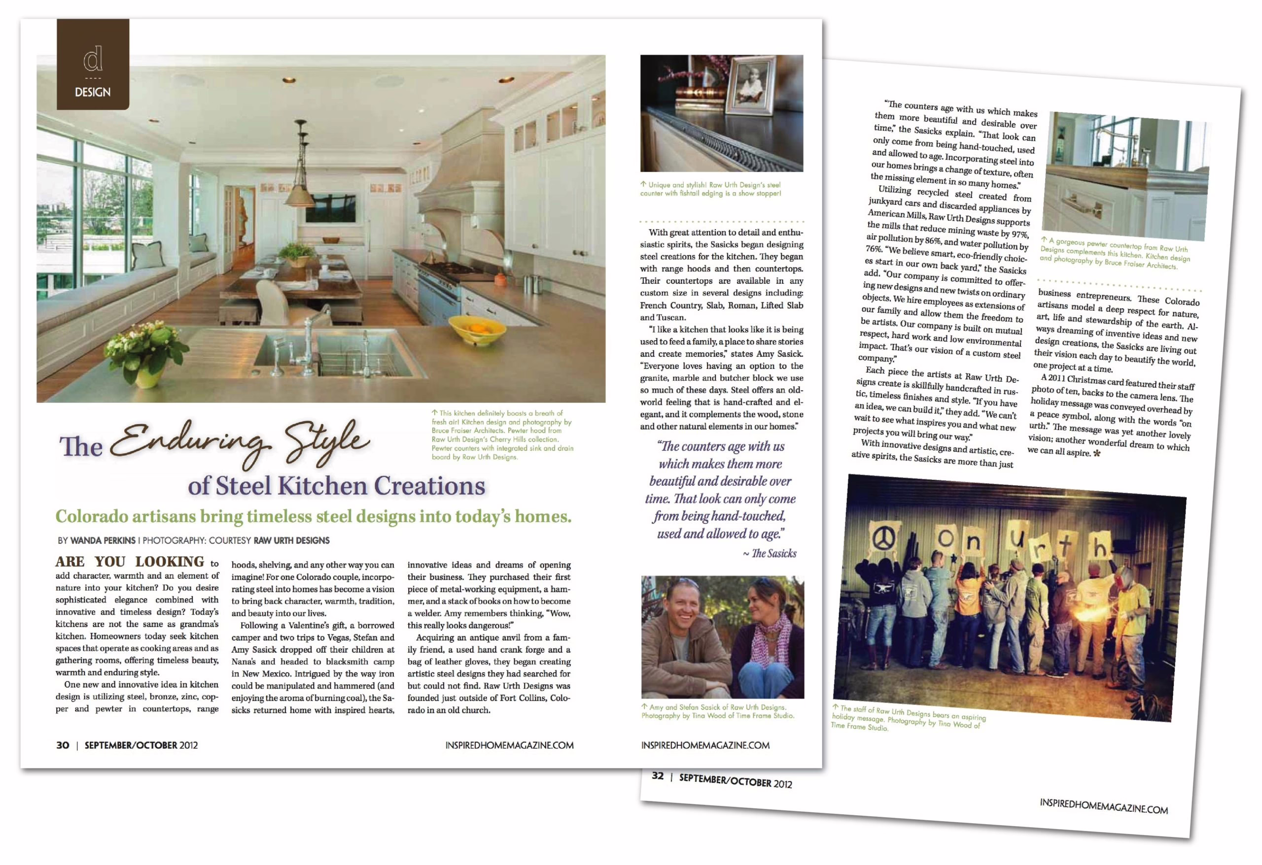 Inspired Home | Feature Article