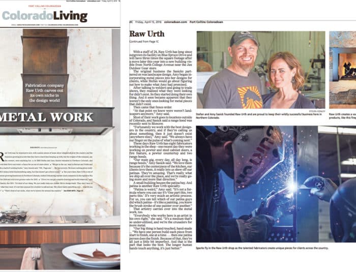 The Coloradoan featured us as a local growing company in Fort Collins. You dream it, we create it.
