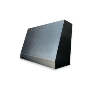 The EVG Mesa Essential FLOAT is a large, freestanding metallic rectangular block with an angled side, showcased against a plain black background.