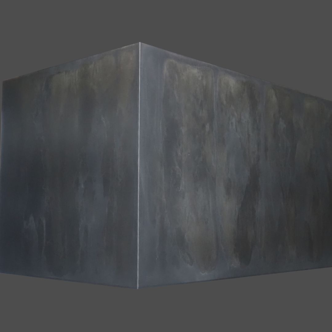 Dark Washed 3 The Dark Washed 3 is a large, glossy, dark rectangular box with a marbled finish displayed against a plain gray background.